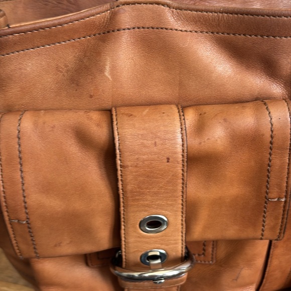 Coach Vintage Soho 6468 Brandy Tan Leather Shoulder Bag - Picture 14 of 16